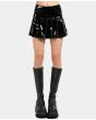Black Leather Skirt