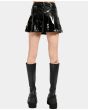 Black Leather Skirt