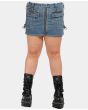 Blue Denim Skirt For Women