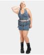 Blue Denim Skirt For Women
