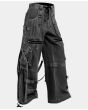 Denim X Strap Pant Fogh Wash Gothic Pant