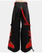 Flame Dark Street Tripp Pant Red & Black