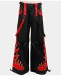 Flame Dark Street Tripp Pant Red & Black