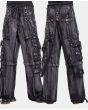 Goth Cargo Pant Black Distressed Tripp Pants