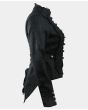 Hearts & Roses Women Gothic Steampunk Brocade Tailcoat
