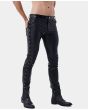 LEATHER PANT FOR MEN REAL BLACK LEATHER