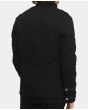 Men Black Gothic Military Jacket