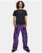 Purple Gothic Tripp Pant with Chain