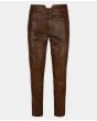 SPANISH BROWN JIM MORRISON LEATHER PANT
