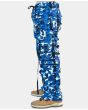 TRIPP NYC BLUE CAMOUFLAGE CARGO PANT