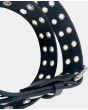 Vegan Premium Leather Eyelet Belt