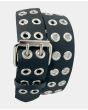 Vegan Premium Leather Eyelet Belt