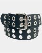 Vegan Premium Leather Eyelet Belt