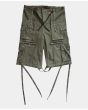X Strap Olive Green jeans Goth Pant