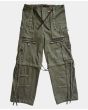 X Strap Olive Green jeans Goth Pant