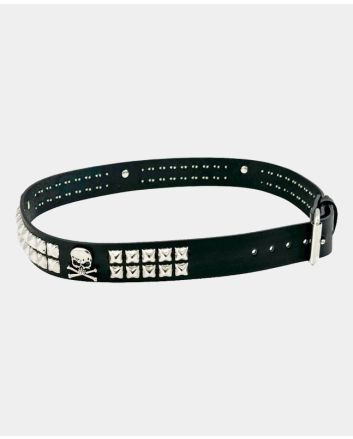 Black Flag Skull & Crossbones Belt