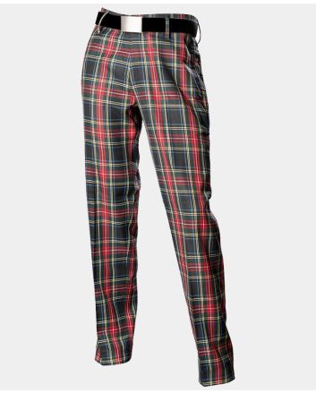 Black Stewart Tartan Pant