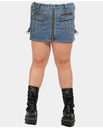 Blue Denim Skirt For Women