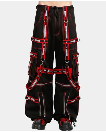 Electro Reflector Pant Black Or Rad Dark Street Pant