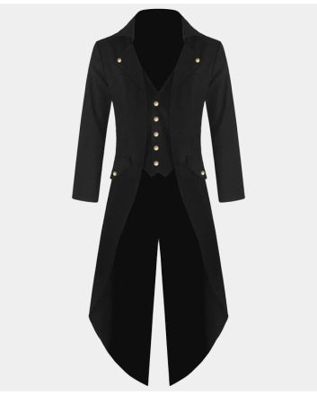 Gothic Steampunk Tailcoat Victorian Tailcoat Men