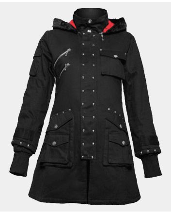 Gothic Women Laugh At Death Coat