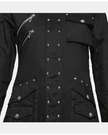 Gothic Women Laugh At Death Coat