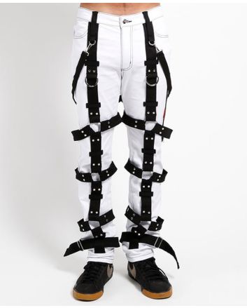 The White Harness Bondage Pant