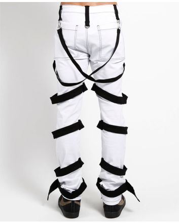 The White Harness Bondage Pant