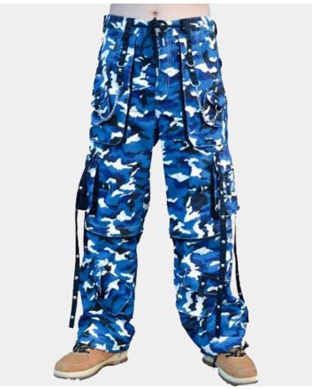 TRIPP NYC BLUE CAMOUFLAGE CARGO PANT