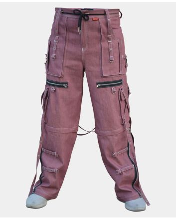 Unisex X Strap Denim Pant