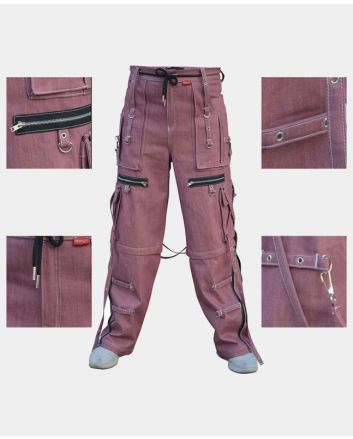 Unisex X Strap Denim Pant