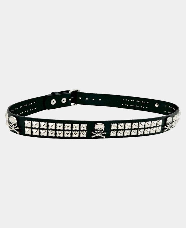 Black Flag Skull & Crossbones Belt