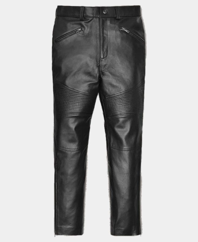 JASON MOMOA LEATHER PANT